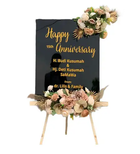 Papan Bunga Akrilik pasirjati